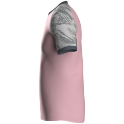 JAKO Iconic kurzarm Trikot 171 - dusky pink/soft grey/anthra light 3XL