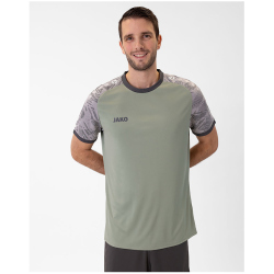 JAKO Iconic kurzarm Trikot 238 - mintgr&uuml;n/soft grey/anthra light 3XL