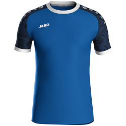 JAKO Iconic kurzarm Trikot 414 - sportroyal/marine 3XL