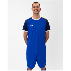 JAKO Iconic kurzarm Trikot 414 - sportroyal/marine 3XL