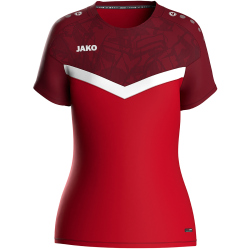 JAKO Iconic T-Shirt Damen 103 - rot/weinrot 34