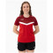 JAKO Iconic T-Shirt Damen 103 - rot/weinrot 34