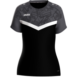 JAKO Iconic T-Shirt Damen 801 - schwarz/anthrazit 34