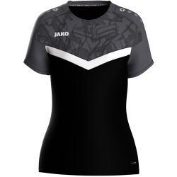JAKO Iconic T-Shirt Damen 801 - schwarz/anthrazit 38