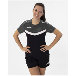 JAKO Iconic T-Shirt Damen 801 - schwarz/anthrazit 38