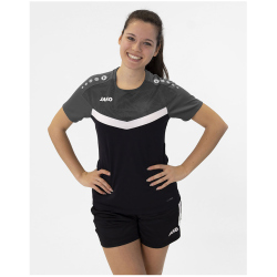 JAKO Iconic T-Shirt Damen 801 - schwarz/anthrazit 44