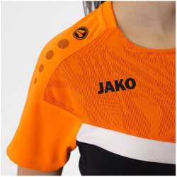 JAKO Iconic T-Shirt Damen 807 - schwarz/neonorange 34