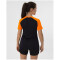 JAKO Iconic T-Shirt Damen 807 - schwarz/neonorange 34