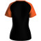 JAKO Iconic T-Shirt Damen 807 - schwarz/neonorange 34