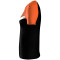 JAKO Iconic T-Shirt Damen 807 - schwarz/neonorange 38