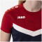 JAKO Iconic T-Shirt Damen 901 - marine/chili rot 34