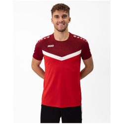 JAKO Iconic T-Shirt 103 - rot/weinrot 4XL