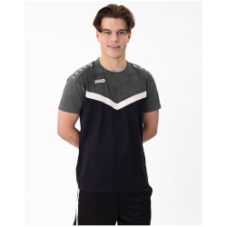 JAKO Iconic T-Shirt 801 - schwarz/anthrazit 4XL