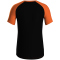 JAKO Iconic T-Shirt 807 - schwarz/neonorange S