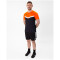 JAKO Iconic T-Shirt 807 - schwarz/neonorange 4XL