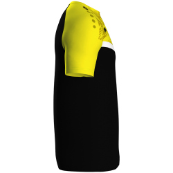 JAKO Iconic T-Shirt 808 - schwarz/soft yellow S