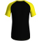 JAKO Iconic T-Shirt 808 - schwarz/soft yellow S