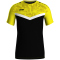 JAKO Iconic T-Shirt 808 - schwarz/soft yellow L