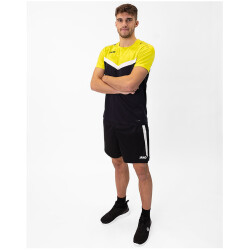 JAKO Iconic T-Shirt 808 - schwarz/soft yellow 3XL