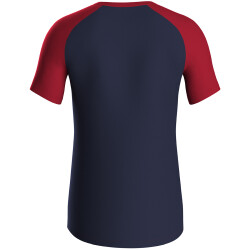 JAKO Iconic T-Shirt 901 - marine/chili rot S