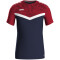 JAKO Iconic T-Shirt 901 - marine/chili rot S