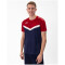JAKO Iconic T-Shirt 901 - marine/chili rot S