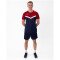 JAKO Iconic T-Shirt 901 - marine/chili rot S