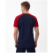JAKO Iconic T-Shirt 901 - marine/chili rot L