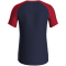JAKO Iconic T-Shirt 901 - marine/chili rot L