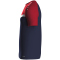 JAKO Iconic T-Shirt 901 - marine/chili rot L