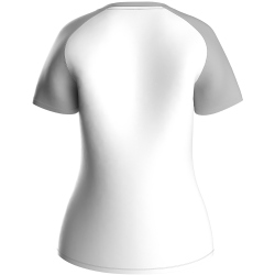 JAKO Iconic T-Shirt Damen 016 - weiß/soft grey/anthra light 34