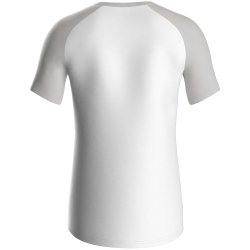 JAKO Iconic T-Shirt 016 - weiß/soft grey/anthra light L