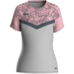 JAKO Iconic T-Shirt Damen 851 - soft grey/dusky...