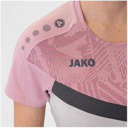JAKO Iconic T-Shirt Damen 851 - soft grey/dusky pink/anthra light 42