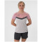 JAKO Iconic T-Shirt Damen 851 - soft grey/dusky pink/anthra light 42