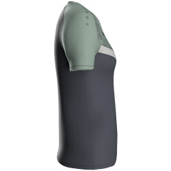 JAKO Iconic T-Shirt Damen 852 - anthra light/mintgrün/soft grey 38