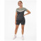 JAKO Iconic T-Shirt Damen 852 - anthra light/mintgrün/soft grey 38