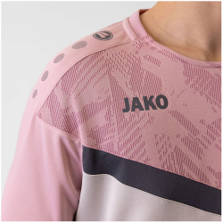 JAKO Iconic T-Shirt 851 - soft grey/dusky pink/anthra light S