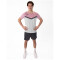 JAKO Iconic T-Shirt 851 - soft grey/dusky pink/anthra light M