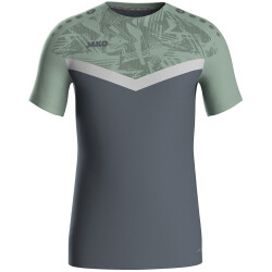 JAKO Iconic T-Shirt 852 - anthra light/mintgrün/soft...