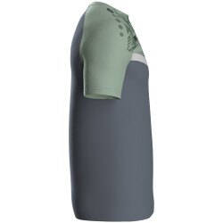 JAKO Iconic T-Shirt 852 - anthra light/mintgrün/soft grey S