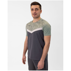 JAKO Iconic T-Shirt 852 - anthra light/mintgr&uuml;n/soft...