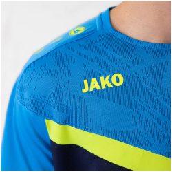 JAKO Iconic T-Shirt 914 - marine/jako blau/neongelb S