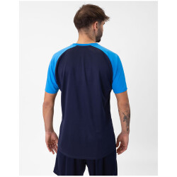 JAKO Iconic T-Shirt 914 - marine/jako blau/neongelb XXL