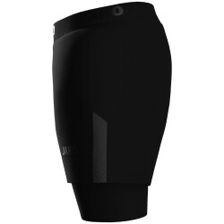 JAKO Power 2in1 Trainingsshorts Damen 800 - schwarz 34