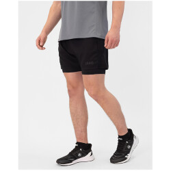 JAKO Power 2in1 Trainingsshorts 800 - schwarz M