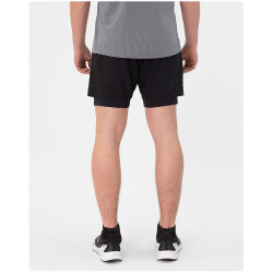 JAKO Power 2in1 Trainingsshorts 800 - schwarz M