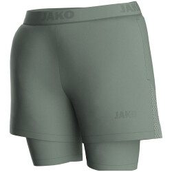 JAKO Power 2in1 Trainingsshorts Damen 237 - mintgrün 34