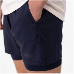JAKO Power 2in1 Trainingsshorts 900 - marine S