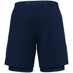 JAKO Power 2in1 Trainingsshorts 900 - marine S